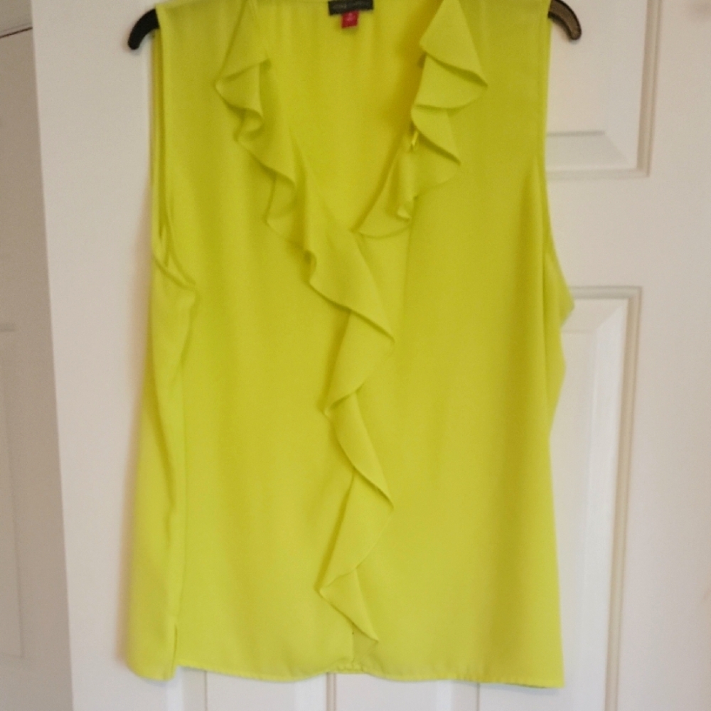 Vince Camuto Ruffle Top
